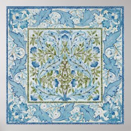 Póster William Morris Wilhelmina
