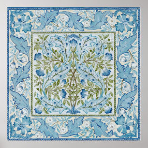 Póster William Morris Wilhelmina