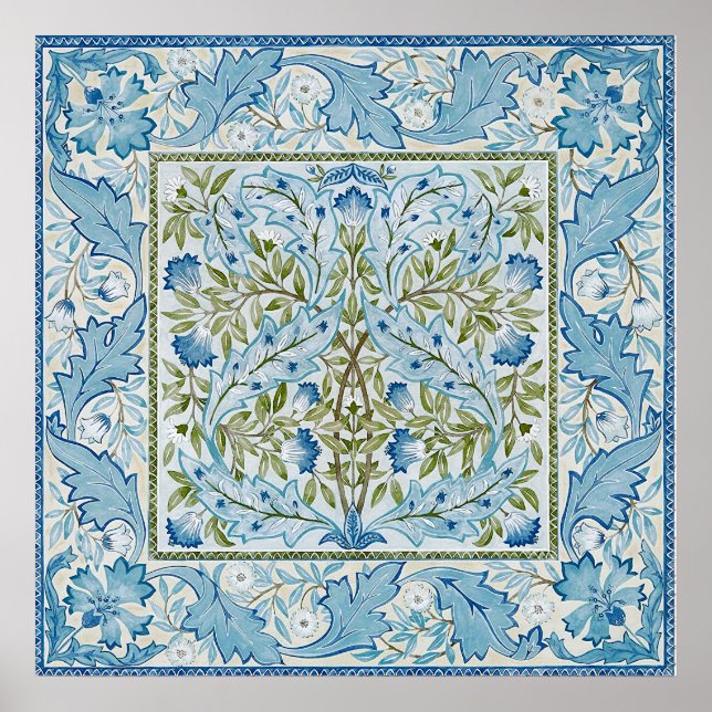 Póster William Morris Wilhelmina (Frente)