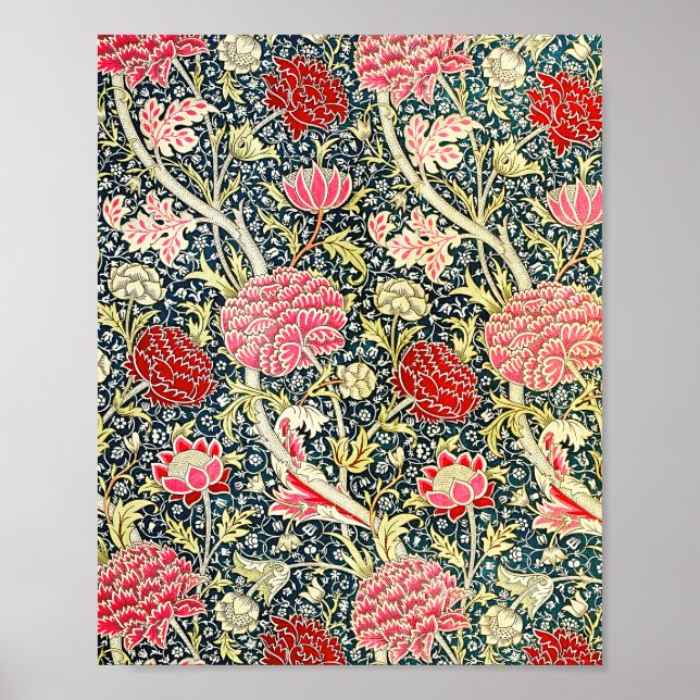 Póster William Morris's Cray famous pattern (Frente)