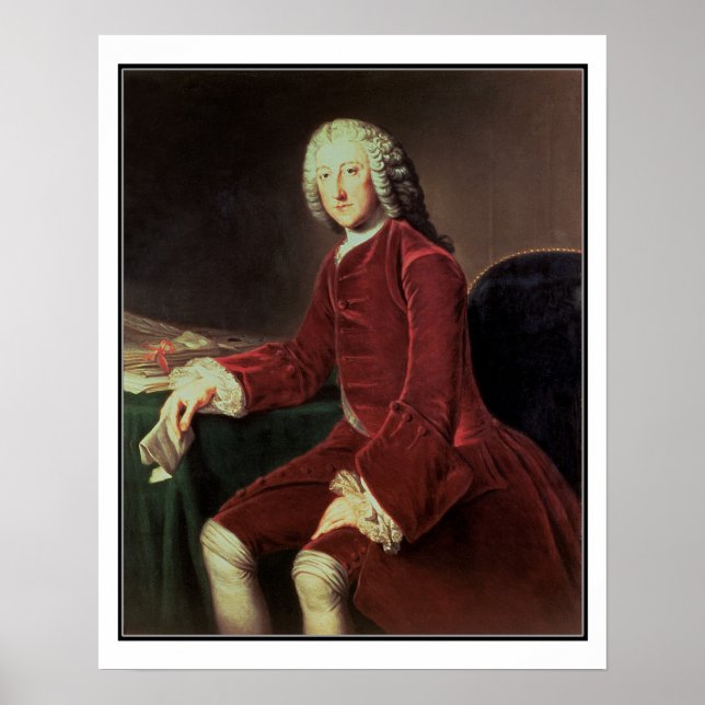Póster William Pitt, el 'anciano', más tarde el primer Co (Frente)