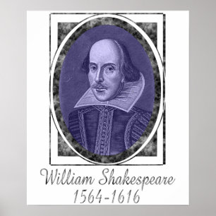 Póster William Shakespeare
