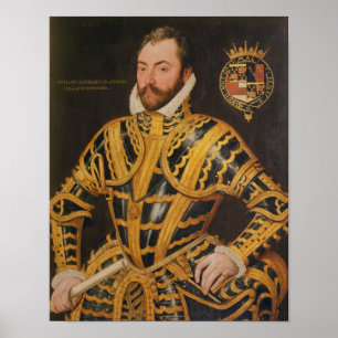 Póster William Somerset 3rd Earl of Worcester