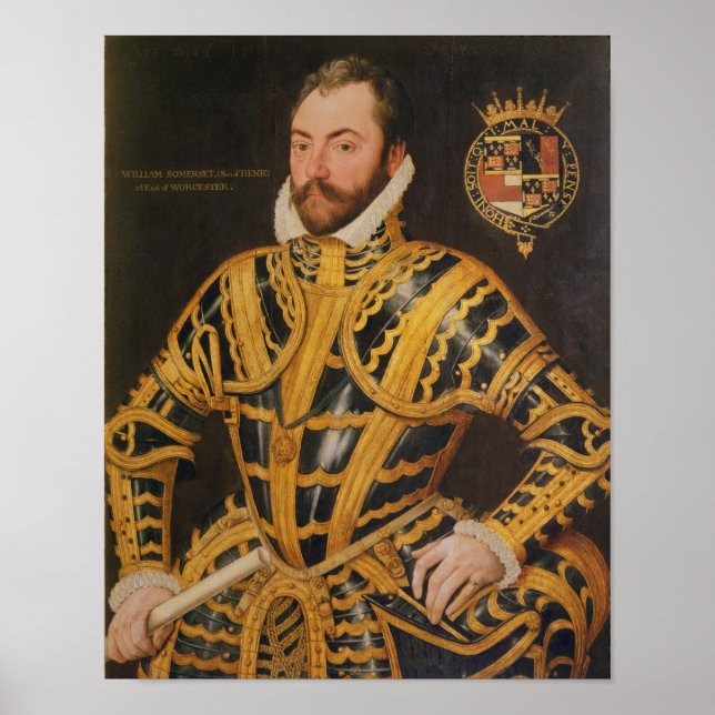 Póster William Somerset 3rd Earl of Worcester (Frente)