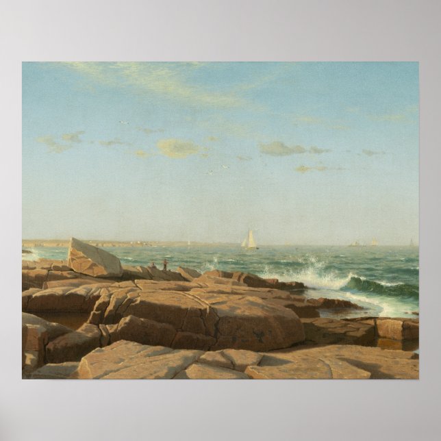 Póster William Stanley Haseltine - Narragansett Bay (Frente)
