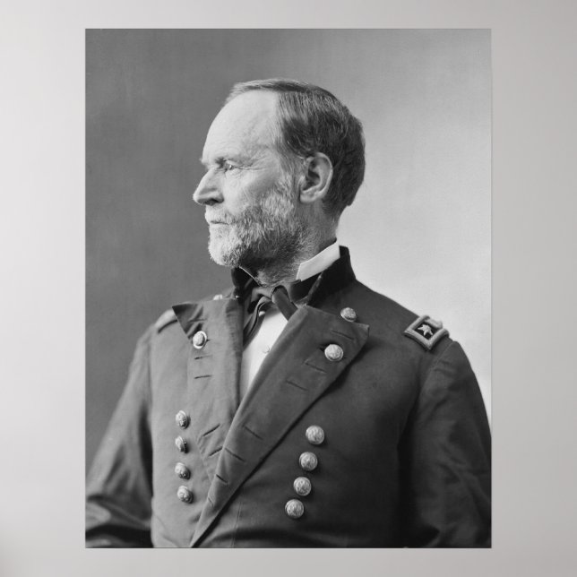 Póster William T. Sherman (Frente)