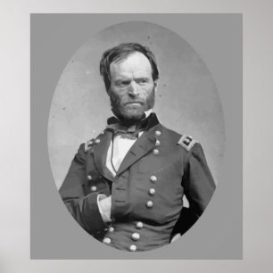 Póster William Tecumseh Sherman