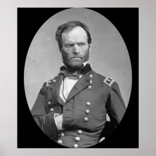 Póster William Tecumseh Sherman