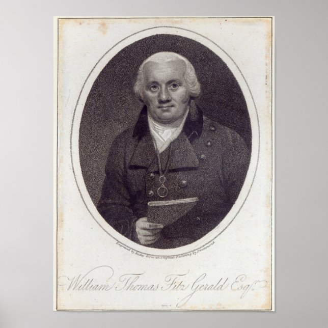 Póster William Thomas Fitzgerald (Frente)