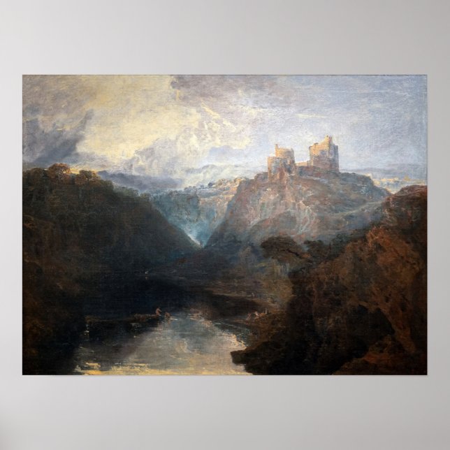 Póster William Turner - Castillo Kilgarren, Pembrokeshire (Frente)