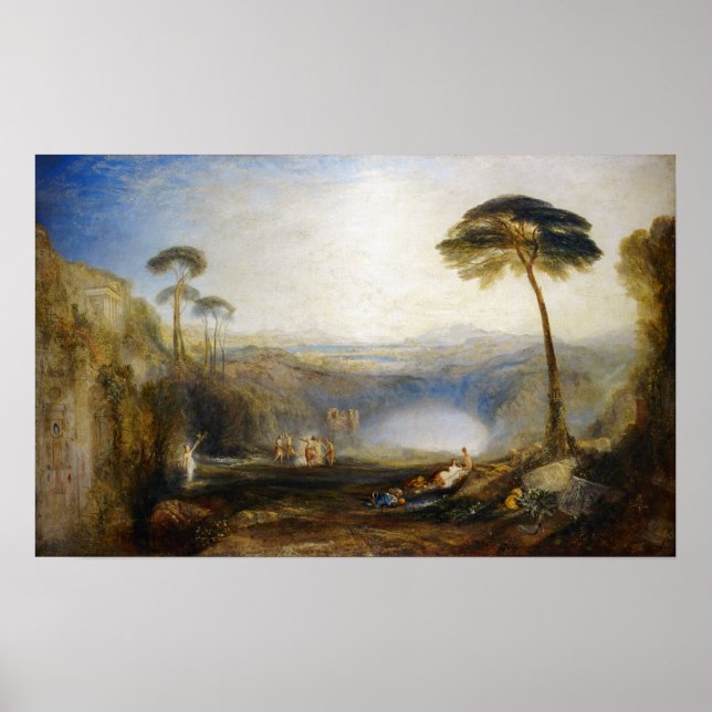 Póster William Turner - La masa dorada (Frente)