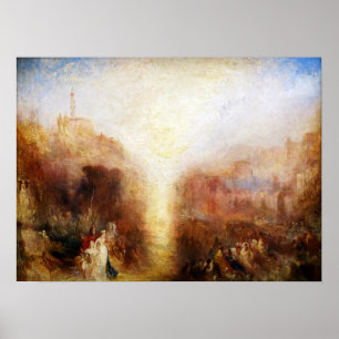 Póster William Turner - La visita a la tumba