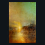 Póster William Turner Sunset Abstract Painting Fine Art<br><div class="desc">William Turner Sunset Abstract Painting Fine Art Print,  Canvas or Framed

Vintage Poster,  Japanese Art,  Exhibition Poster,  Art Print,  Wall Decor,  Mid Century Modern,  Bauhaus Print,  Minimalist Wall Art,  Home Office Decor,  Housewarming Gift,  Gallery Wall Set,  Retro Wall Art,  Botanical Print</div>