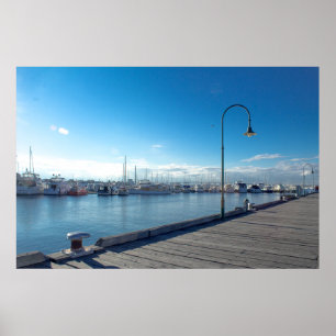 Póster Williamstown wharf