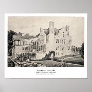 Póster Willis McCook Estate Poster