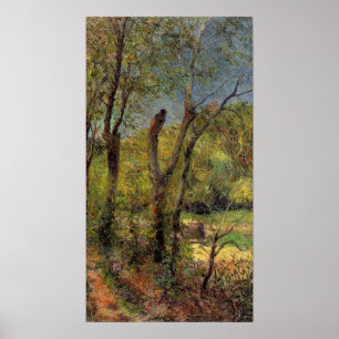 Póster Willows de Paul Gauguin