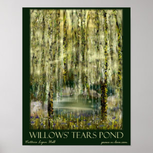 Póster Willows' Tears Pond