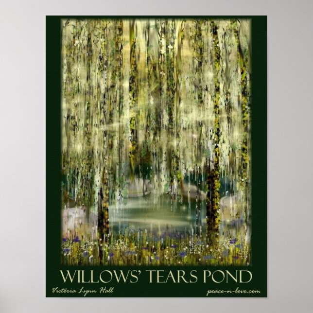 Póster Willows' Tears Pond (Frente)