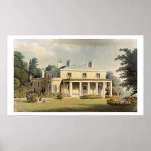 Póster Wimbledon Park, de R. Ackermann's (1764-1834) 'R