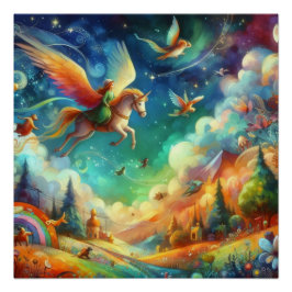 Póster Wimsical Pony