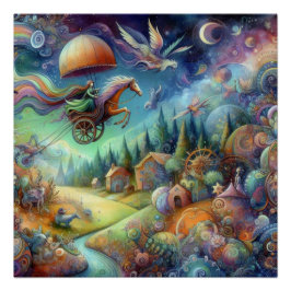 Póster Wimsical Pony