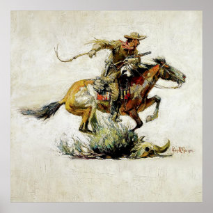 Póster “Winchester Horse and Rider” de Philip R Goodwin