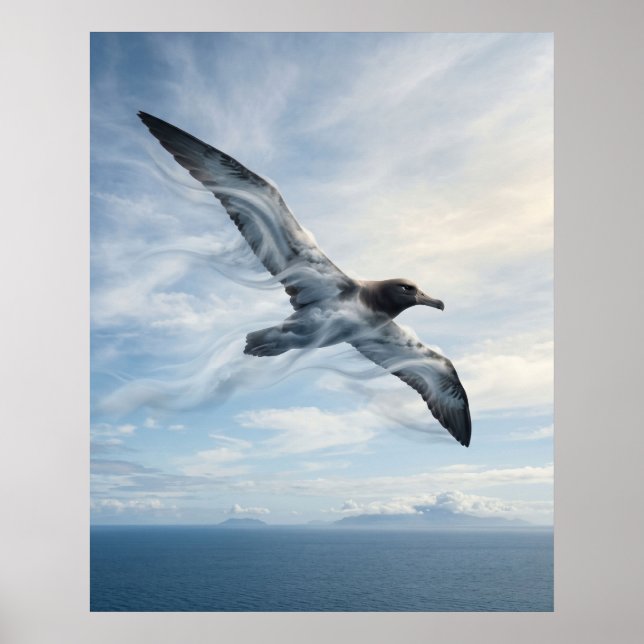 Póster Wind Albatross Endless Ocean (Frente)