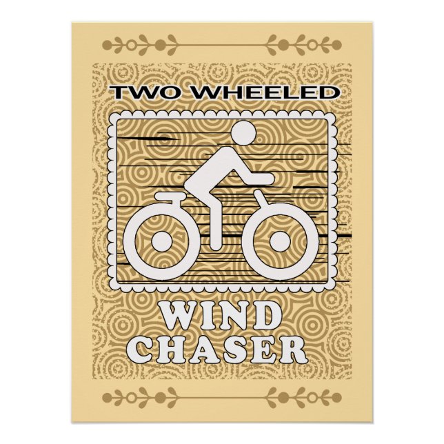 Póster wind chaser (Anverso)