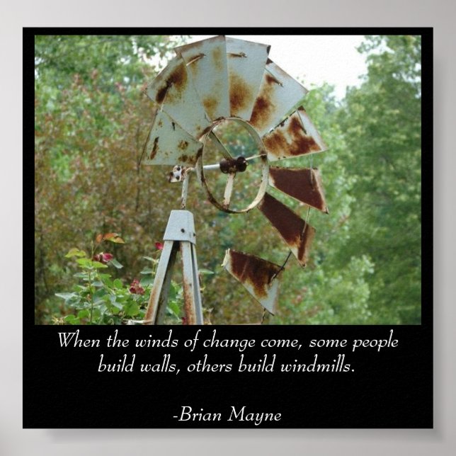 Póster Windmill Portfolio Poster (Frente)