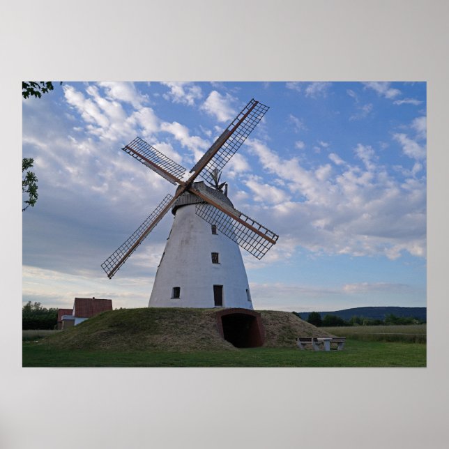 Póster Windmühle Veltheim (Frente)