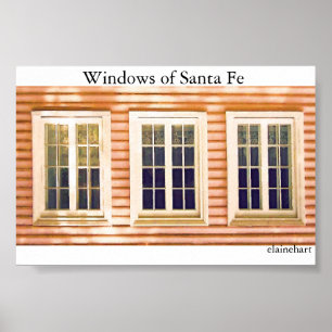 Póster Windows de Santa Fe