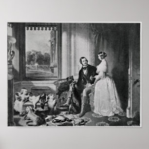 Póster Windsor Castle in modern times