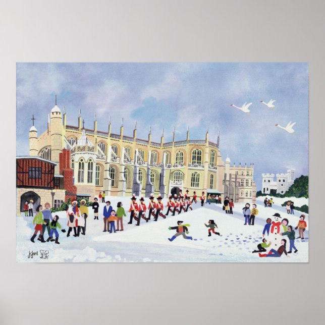 Póster Windsor de la capilla de San Jorge (Frente)