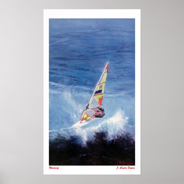 Póster Windsurf (Frente)