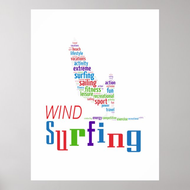 Póster Windsurf (Frente)