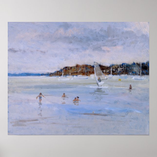 Póster Windsurfer y Bañeras (Frente)