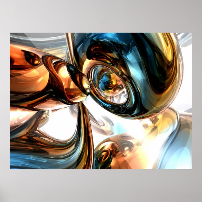 Póster Wine and Spirits Abstract Poster (Frente)