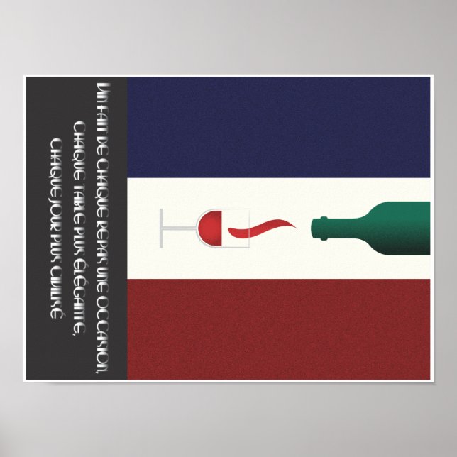 Póster Wine for every occasion - in A.M style (Frente)