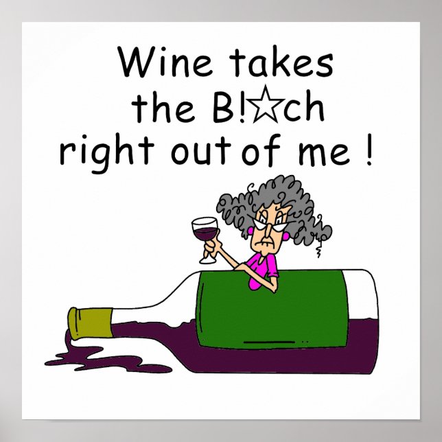 Póster Wine se funde conmigo (Frente)