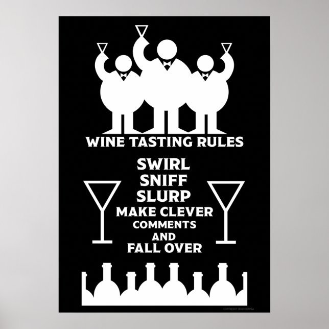 Póster Wine Tasters Poster (Frente)