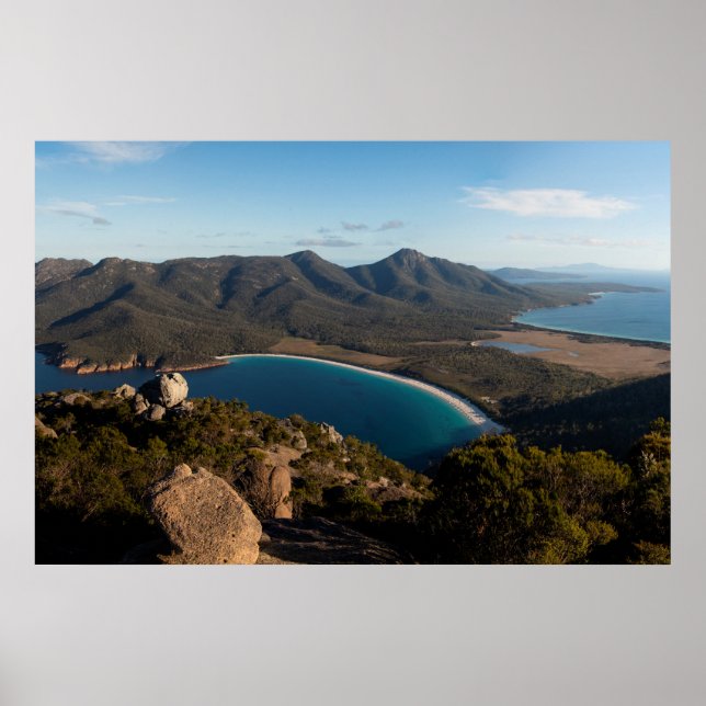 Póster Wineglass Bay, Tasmania, Australia (Frente)