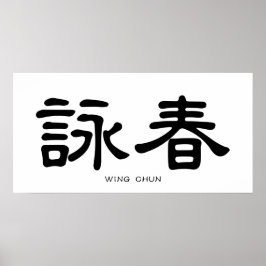 Póster Wing Chun