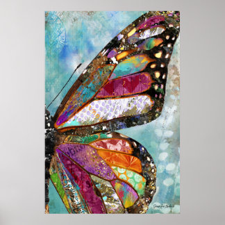 Póster Wing Woodland Butterfly
