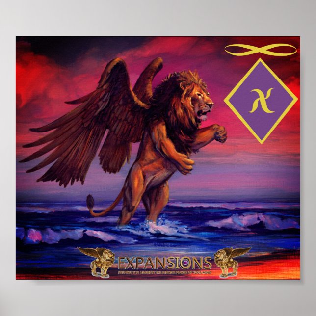 Póster Winged Lion Poster (Frente)