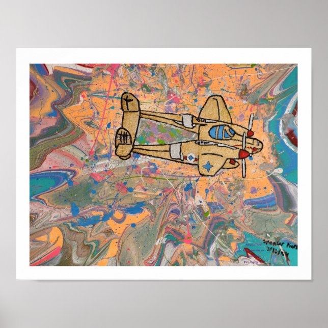 Póster Wings of Gold Open Edition (Frente)