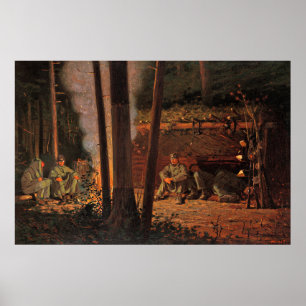 Póster Winslow Homer - Frente a Yorktown,