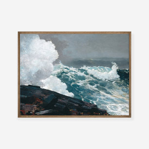 Póster Winslow Homer Northeaster