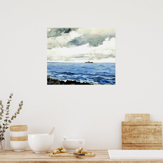 Póster Winslow Homer, pintura, Bermudas, (Cocina)