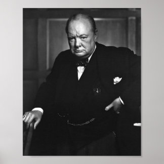 Póster Winston Churchill