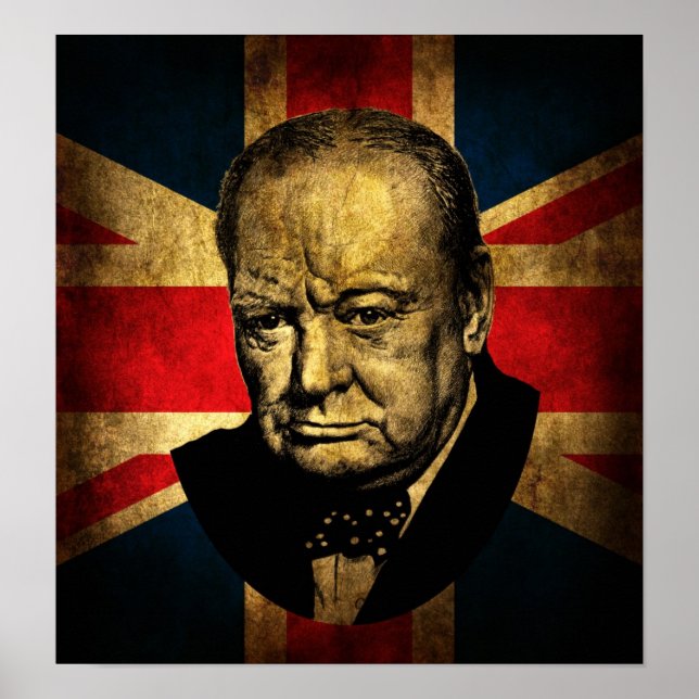 Póster Winston Churchill (Frente)